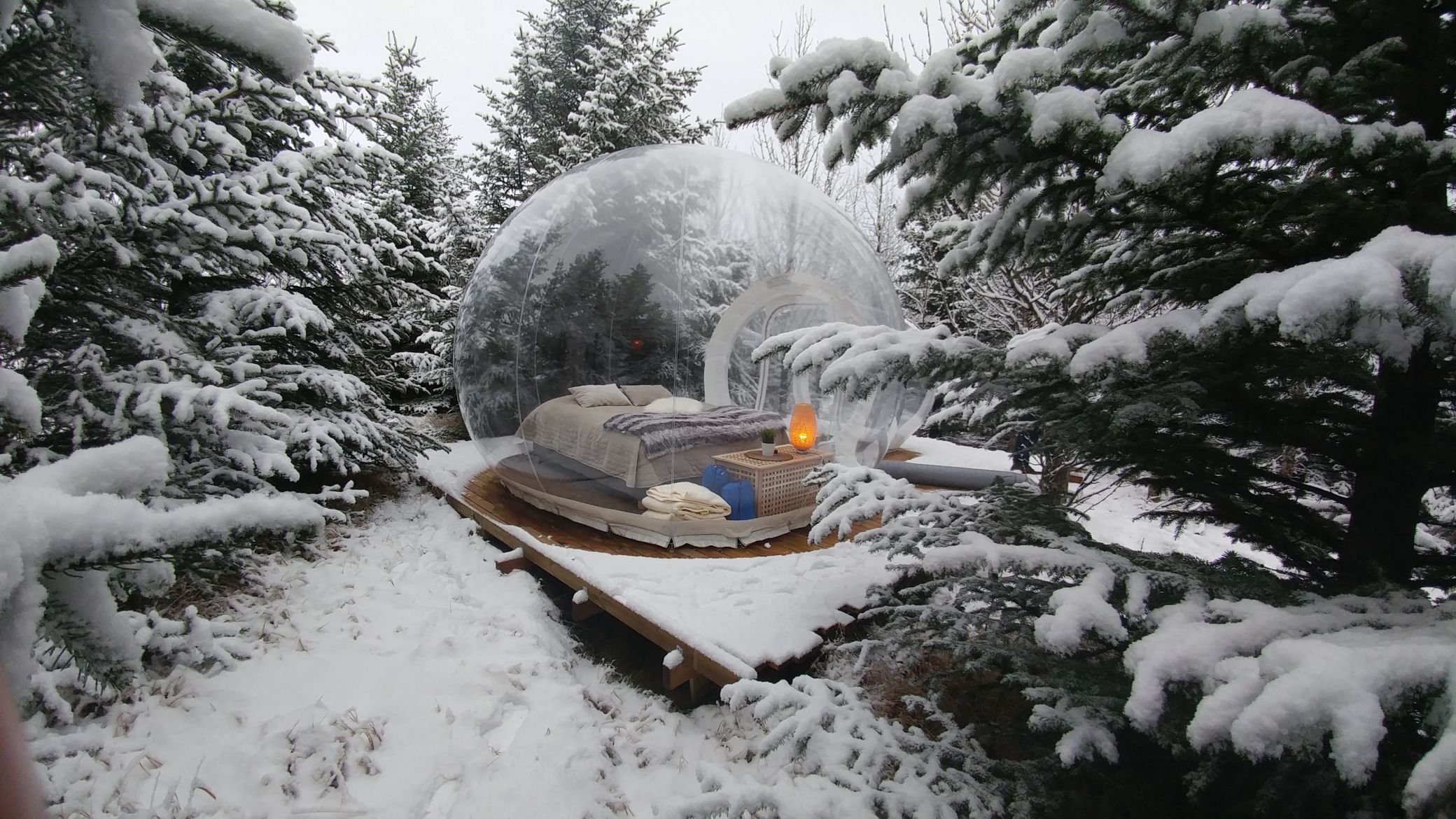 Buuble hotel glamping